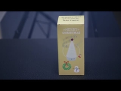 터치 제어 및 음악 기능으로 환경 친화적인 크리스마스 트리 밤 빛